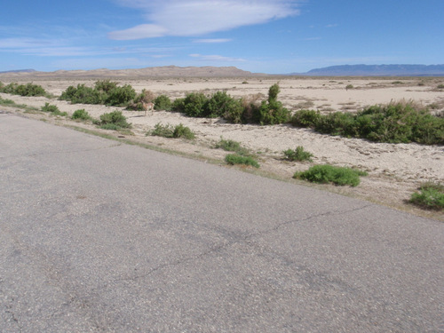 The view Southeast is desert looking.